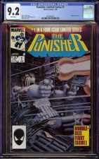 Punisher Limited Series # 1 CGC 9.2 White (Marvel 1986) 1st solo Punisher series
