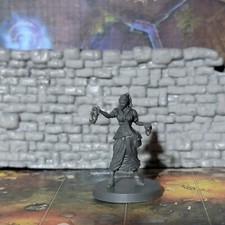 Human Elf Wizard Warlock Sorcerer Miniature Dungeons Dragons DND Pathfinder