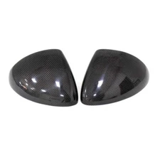 Real Carbon Fiber Add-on Side Mirror Cover Caps for Porsche Cayenne 958.1 11-14