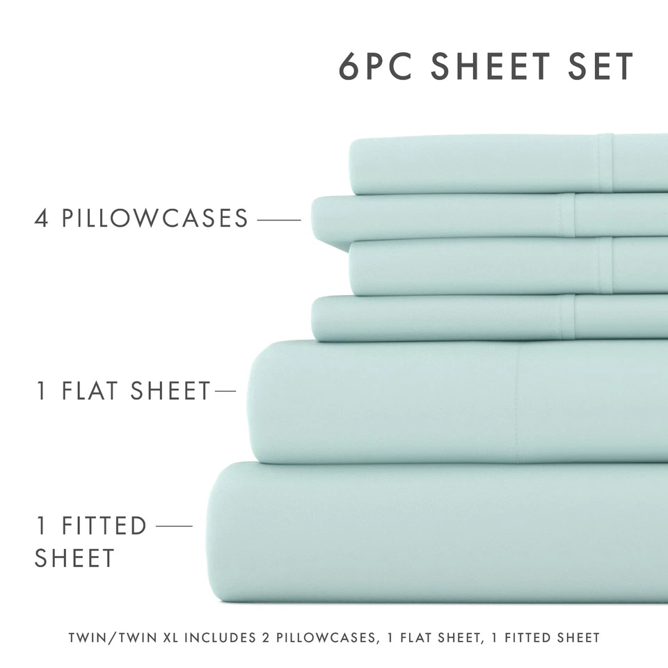 Luxury Comfort 6PC Sheet Set by Kaycie Gray Hotel Collection - Image 2 of 4
