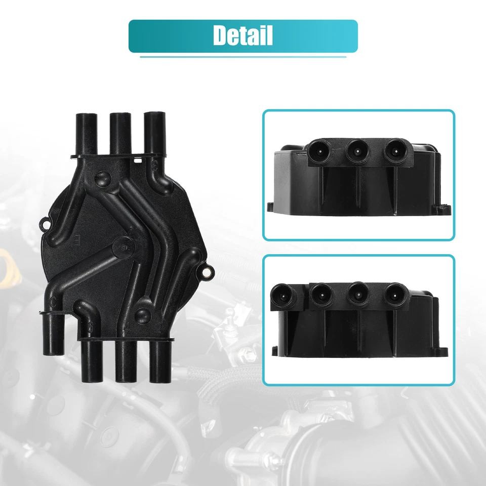 Pack(1) 10452458 Ignition Distributor Cap and Rotor for Chevrolet C1500 96-98 - Image 4 of 4