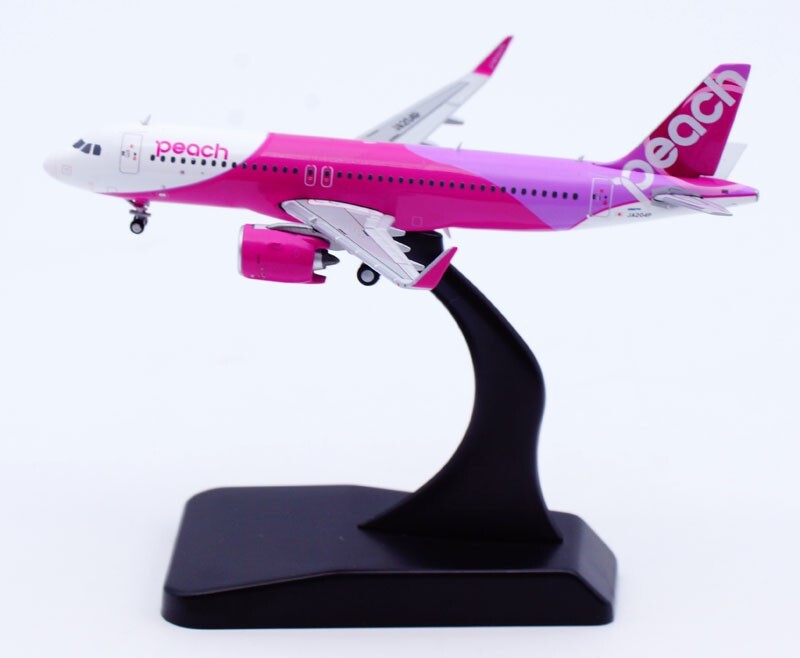 1:400 JC Wings Peach Airlines Airbus A320neo Diecast Models