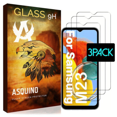 3x Echt Glas Für Samsung Galaxy M23 5G Schutzglas Panzerfolie Handy Hartglas 9H