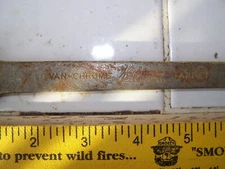 Vintage Herbrand H-3  5/8" x 11/16" Double Open-End Tappet Wrench, U.S.A.