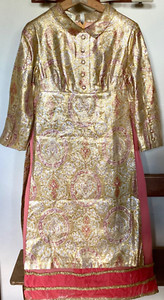 Robe Vintage Maggy Rouff Années 40 - Reproduction Extension - Taille S/M - Occasion Bon état