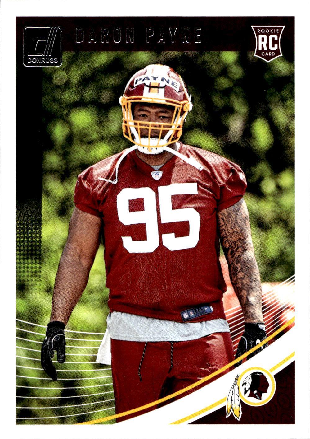 2018 Donruss #355 Daron Payne