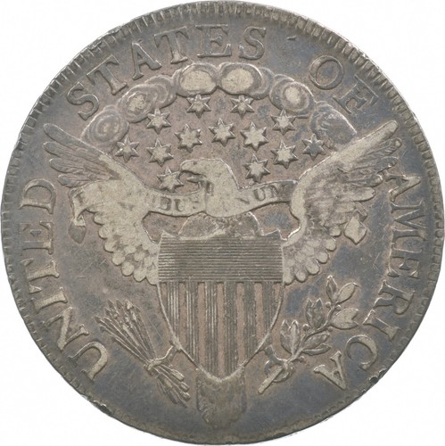 1807 Draped Bust Half Dollar 105 *8327 - Picture 2 of 3