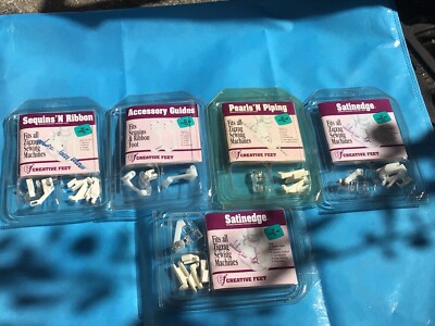 Creative Feet For Zig Zag Sewing Machine Presser Foot  NIP Lot