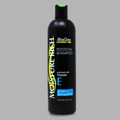 XtraCare Moisture Rich Shampoo with Vitamin E, For Dry Hair  14 fl oz