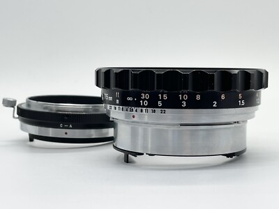 [Exc+5 w/ Ring] Zenza Bronica Helicoid Ring Adapter 75mm Ring C-A From JAPAN