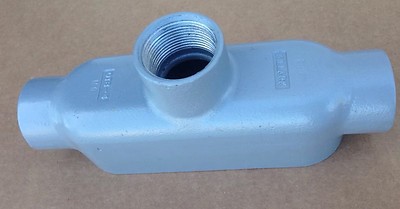 New!! HUBBELL/KILLARK MODEL OTB-4 CONDUIT BODY 1-1/4'' ALIMINUM