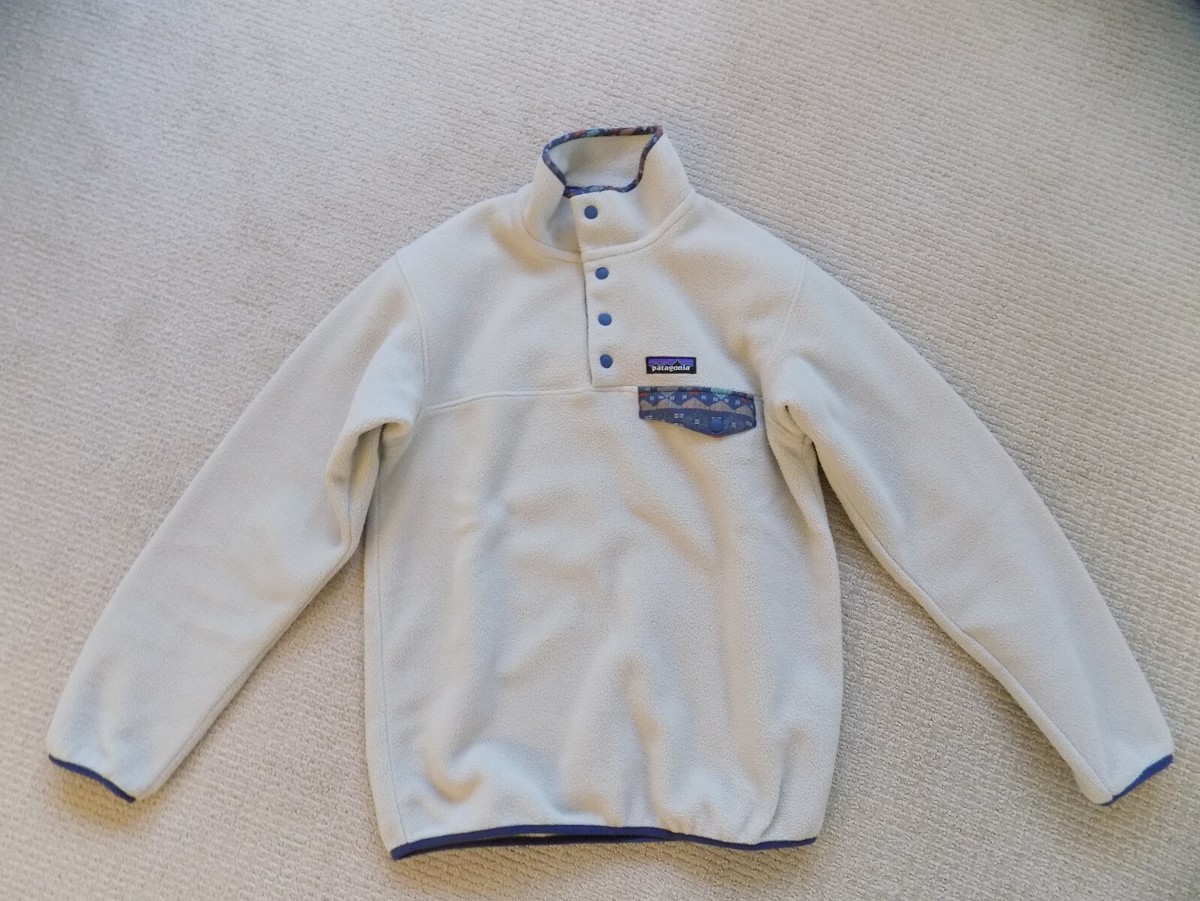 Fleece Pullovers Patagonia Synchilla Cream WOMENS XS PATAGONIA