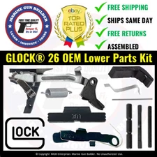 G26 OEM LPK Gen 3 Genuine Stamped Glock 26 Lower Parts Kit