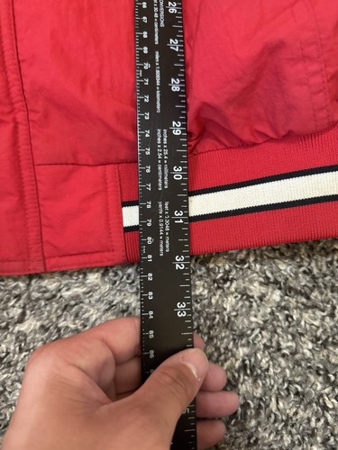 Vintage Reebok Atlanta Falcons Puffer Jacket Size XL NFL 2000’s Removable Hood - Picture 9 of 10