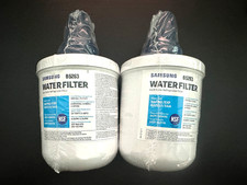 2 Pack- Genuine Samsung DA29-00003G Refrigerator Ice  Water Filter New Sealed