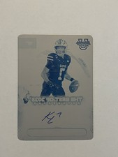 2025 Bowman's Best University Kevin Jennings Cyan Printing Plate 1/1 Auto