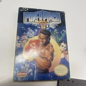 Nintendo NES, POWER PUNCH II (2), Box Cartridge Styrofoam