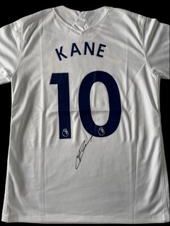 Rara maglia calcio firmata Harry Kane Tottenham Hotspurs
