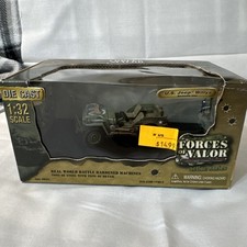 Forces of Valor WWII US Jeep Willys Normandy 1944 1:32 NIB Sealed Unopened