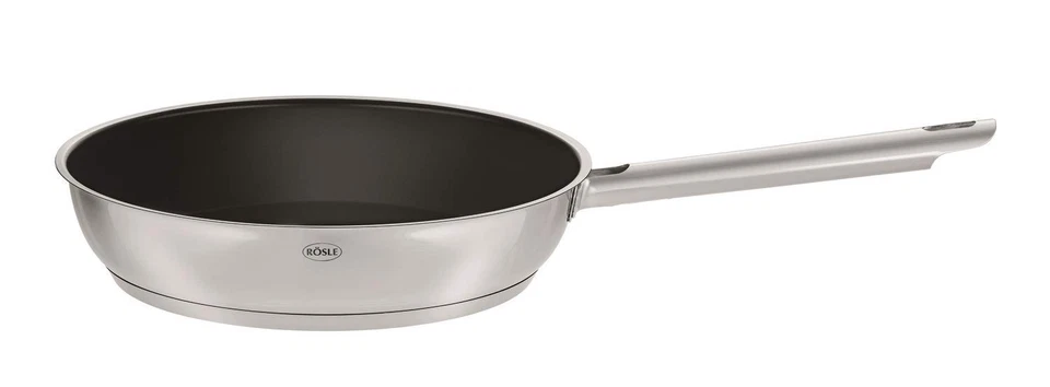 ELEGANCE Set di 3 padelle in acciaio INOX 18/10 con rivestimento antiaderente Ø - Immagine 2 di 4