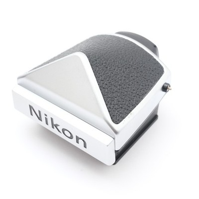 Nikon DE-1 Eyelevel Finder (Late) for F2 Silver ''Mint'' Viewfinder some corrosion