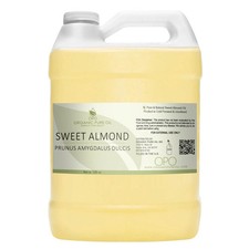 Pure Sweet Almond Oil GALLON Organic Unrefined Cold Pressed Almond Massage Oil
