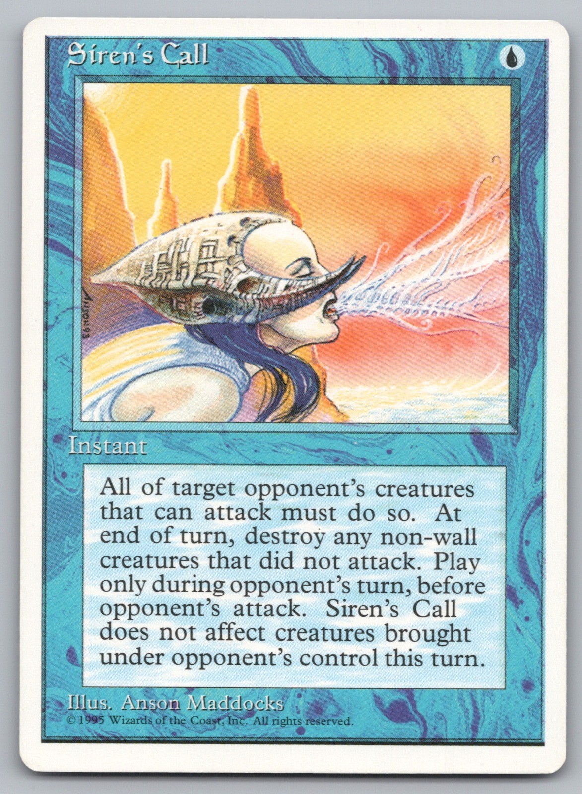Siren's Call - Fourth Edition - MTG