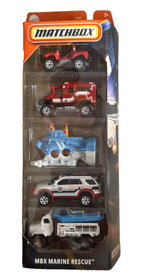 Matchbox  MBX Marine Rescue, 5er Pack, neu&ovp