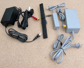 2 Video Game Consoles Lot Tested & Working, Wii U & Gamecube W/ Cords