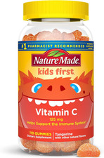 Kids First Vitamin C Gummies, Dietary Supplement for Immune Support, 110 Gumm...