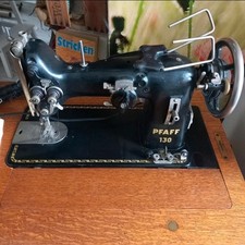 Nähmaschine PFAFF 130 näht Leder Jeans elek...