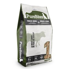 PureBites Beef Freeze Dried Dog Treats, 1 Ingredient, Made in USA, 44oz