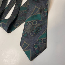 Vintage Karl Lagerfeld Abstract Men  s Neck Tie