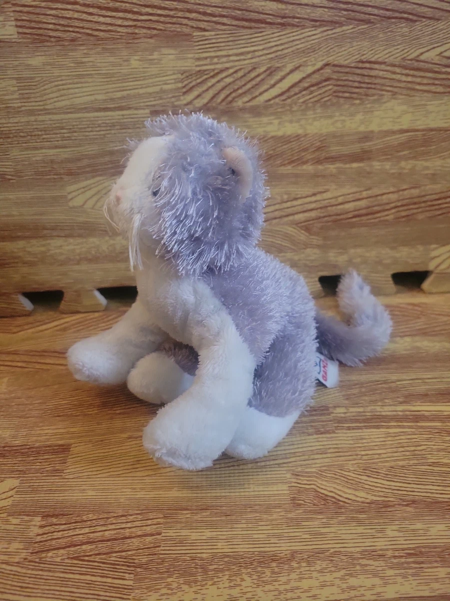 GANZ Gray and White Cat Webkinz & Lil 'Kinz Animals for sale | eBay