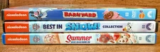 Nickelodeon Lot of 5 DVDs: BARNYARD Movie & PAW PATROL Summer & Snow Collection