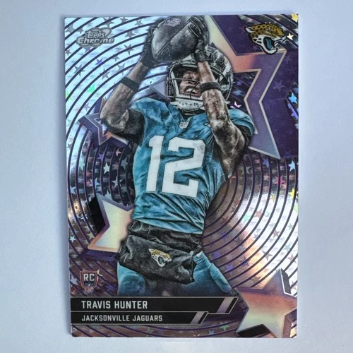 2025 Topps Cosmic Chrome Travis Hunter Base (RAW)