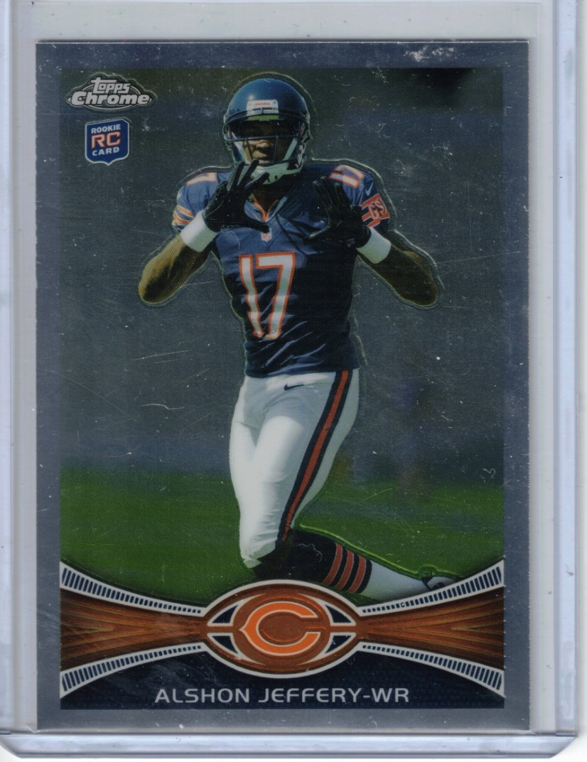 2012 Topps Chrome Alshon Jeffery Rookie Card RC base