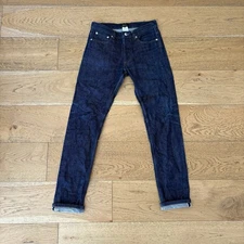 RARE A.P.C. Raw Selvedge Denim Jeans Blue Size 28