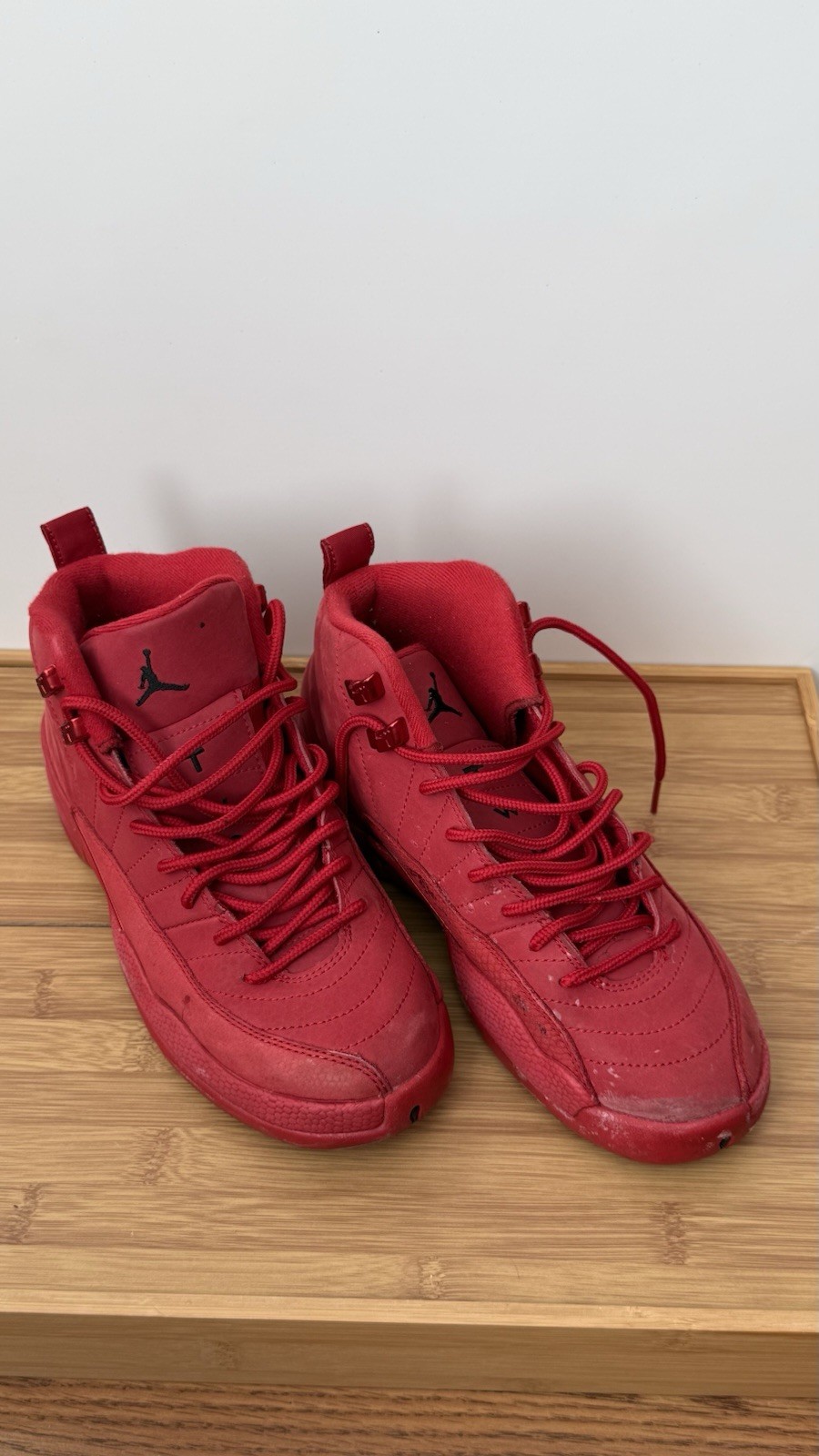 Nike Air Jordan 12 Retro Red GS Sneakers US 5Y (Women’s 6.5) Used