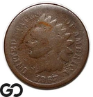 1867 Indian Head Cent Penny, Key Date