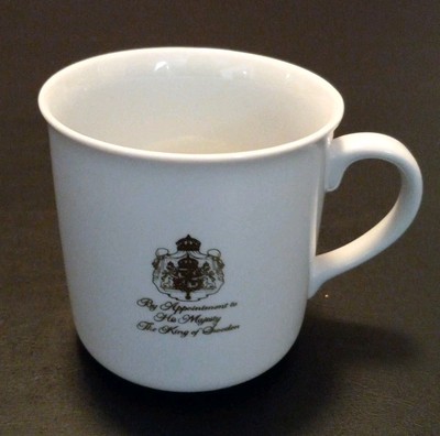 Gevalia Kaffe By Appointment To His Majesty The King Of Sweden White Mug Cup