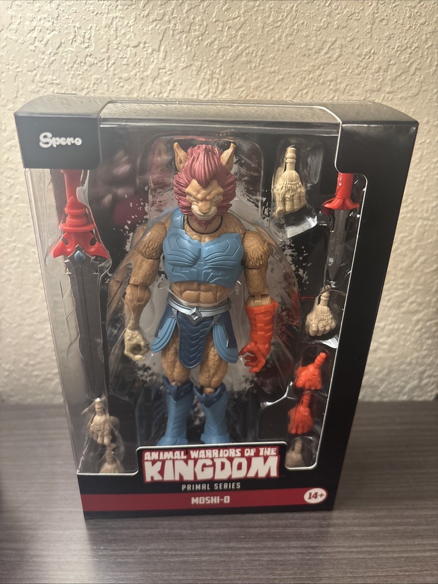 Spero Animal Warriors Of The Kingdom Moshi-O Figure NEW 2026