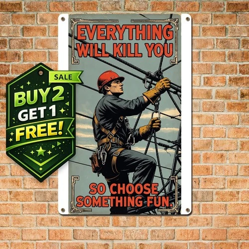 Little Black Bear Bathroom 8x12 Vintage Retro Tin Metal Sign