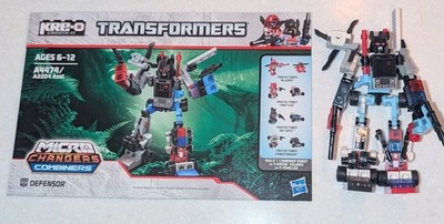 Transformers Kre-0 Defensor Microchanger Combiner Kreon Lot
