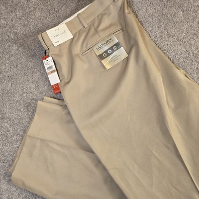 Perry Ellis Portfolio Folio Flex Luxury Performance Toast Chino Pants 42x30