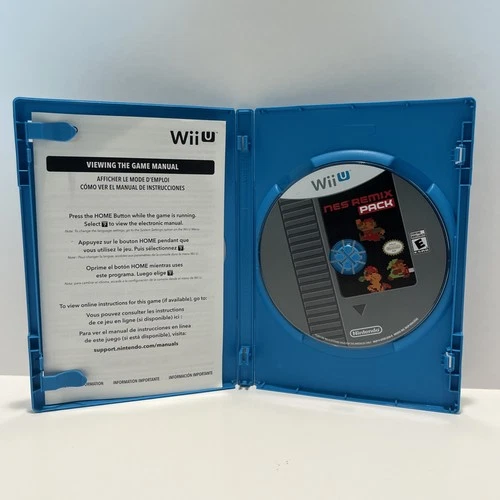 NES Remix Pack (Nintendo Wii U, 2014) Disk Only | Tested | Fast Shipping