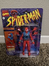 Marvel Legends Spider-Man Retro Scarlet Spider Figure Hasbro