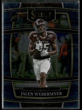 2022 Panini Select Draft Picks - Concourse Jalen Wydermyer #19 Blue (RC)