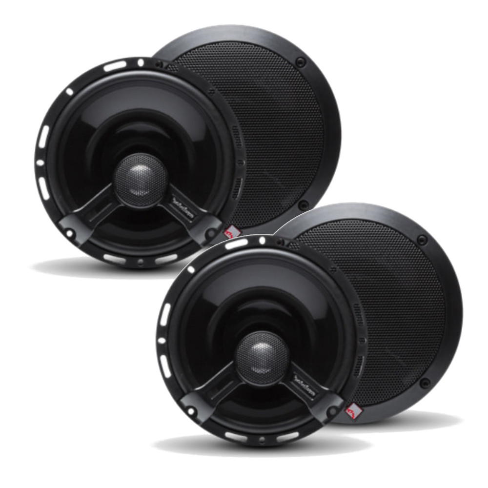 2 пары 2-полосные коаксиальные колонки Rockford Fosgate T1650 мощностью 300 Вт 65 дюйма 2 пары 68090₽