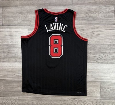 ジョーダン Jordan ザックラビーン BULLS ブルズ ユニフォーム XL Chicago Bulls #8 Zach Lavine NBA Basketball Swingman Jersey Jordan